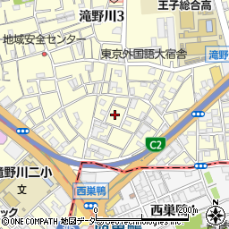 東京都北区滝野川3丁目20-10周辺の地図