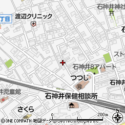 東京都練馬区石神井町8丁目23周辺の地図