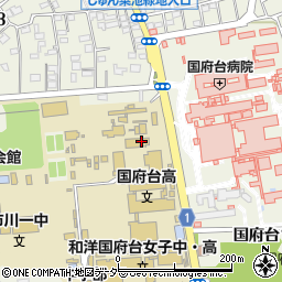 東京医科歯科大学　教養部周辺の地図