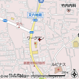 東京都西東京市住吉町周辺の地図
