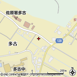 千葉県香取郡多古町多古3505周辺の地図