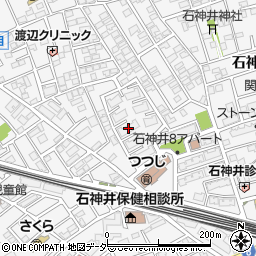 都営石神井町８丁目アパート１５号棟周辺の地図