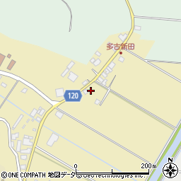 千葉県香取郡多古町多古34周辺の地図