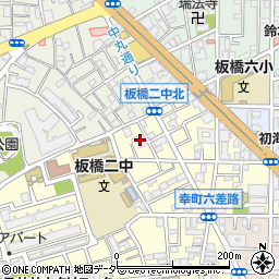 東京都板橋区幸町12周辺の地図