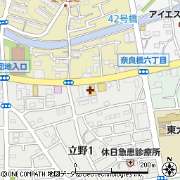 日産東京東大和店周辺の地図