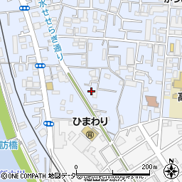 松葉荘周辺の地図