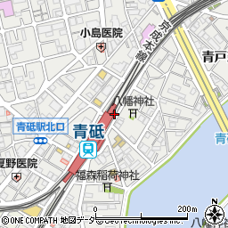 京樽ユアエルム青砥店周辺の地図