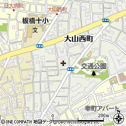 東京都板橋区大山西町41周辺の地図