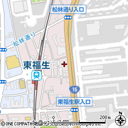 東京都福生市福生2049周辺の地図