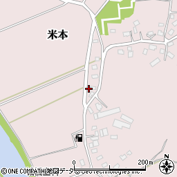 千葉県八千代市米本77周辺の地図