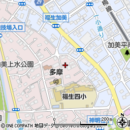 東京都福生市福生1285周辺の地図