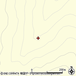 黒岩沢周辺の地図