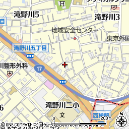 東京都北区滝野川5丁目9-8周辺の地図