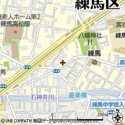 ＮＴＴル・パルク練馬高松第１駐車場周辺の地図