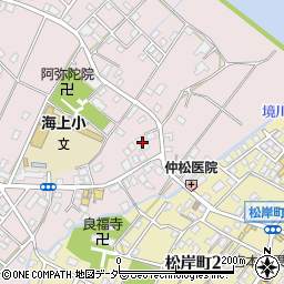 銚子信用金庫松岸支店周辺の地図