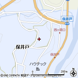 岐阜県下呂市保井戸1134-7周辺の地図