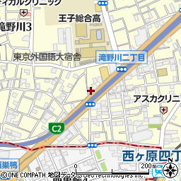 東京都北区滝野川3丁目3-3周辺の地図