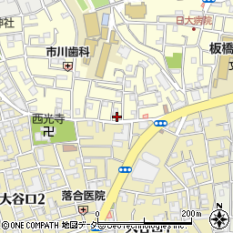 東京都板橋区大谷口上町68-3周辺の地図
