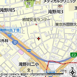 東京都北区滝野川5丁目10-9周辺の地図