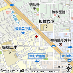 東京都板橋区幸町8周辺の地図