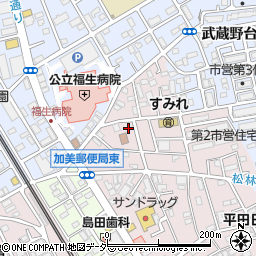 東京都福生市福生946-5周辺の地図