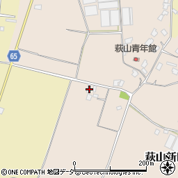 千葉県佐倉市萩山新田332周辺の地図