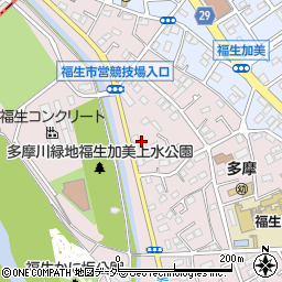 東京都福生市福生1758周辺の地図