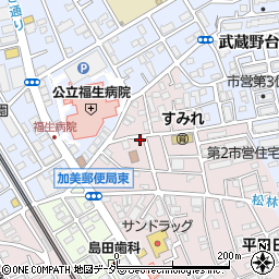 東京都福生市福生957周辺の地図