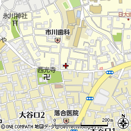 東京都板橋区大谷口上町70-6周辺の地図