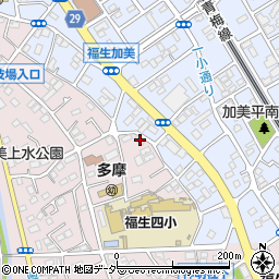 東京都福生市福生1286周辺の地図