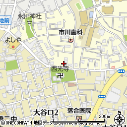 東京都板橋区大谷口上町82周辺の地図