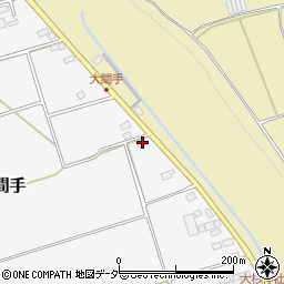 千葉県旭市大間手294周辺の地図