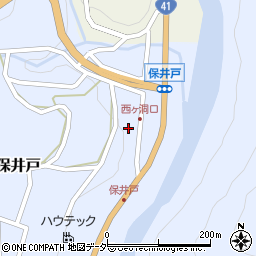 岐阜県下呂市保井戸1084周辺の地図