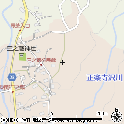 山梨県北杜市明野町三之蔵950周辺の地図