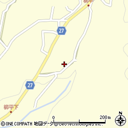 山梨県韮崎市穂坂町柳平158周辺の地図