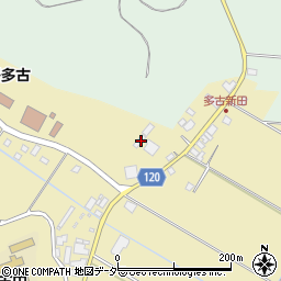 千葉県香取郡多古町多古3542-1周辺の地図