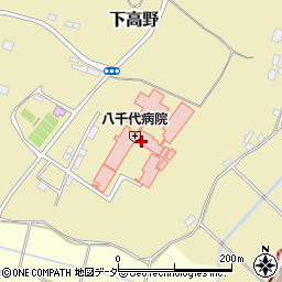 八千代病院（心和会）周辺の地図
