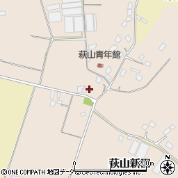 千葉県佐倉市萩山新田287-2周辺の地図