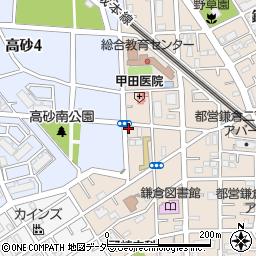 エイブルパーキング鎌倉２丁目駐車場周辺の地図