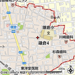 東京都葛飾区鎌倉4丁目11-11周辺の地図