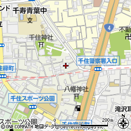 東京都足立区千住宮元町15周辺の地図