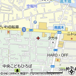 ケーユー東大和店周辺の地図