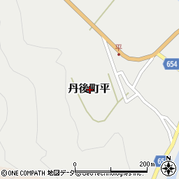 京都府京丹後市丹後町平周辺の地図