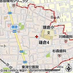 東京都葛飾区鎌倉4丁目11-12周辺の地図