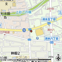 満北亭新青梅街道 東大和店周辺の地図