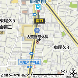 トダカ尾久コーポ管理室周辺の地図
