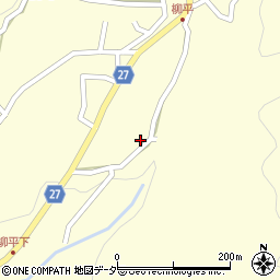 山梨県韮崎市穂坂町柳平154周辺の地図