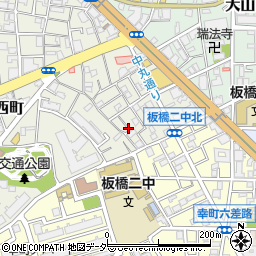 東京都板橋区大山西町10周辺の地図