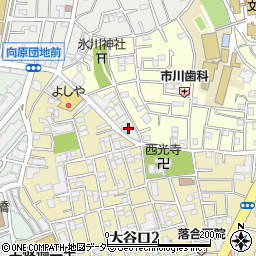 東京都板橋区大谷口上町84周辺の地図