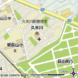 久米川駅東住宅２１号棟周辺の地図
